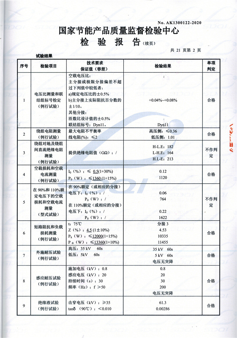 高低压试验报告-S11-1250临翔临翔临翔油浸式变压器-2.jpg